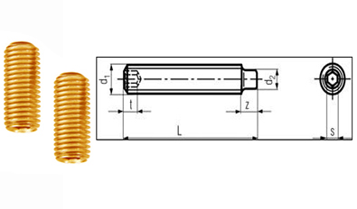 brass metric screws