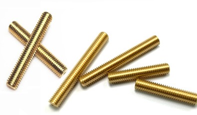 brass threaded bar rods fasteners